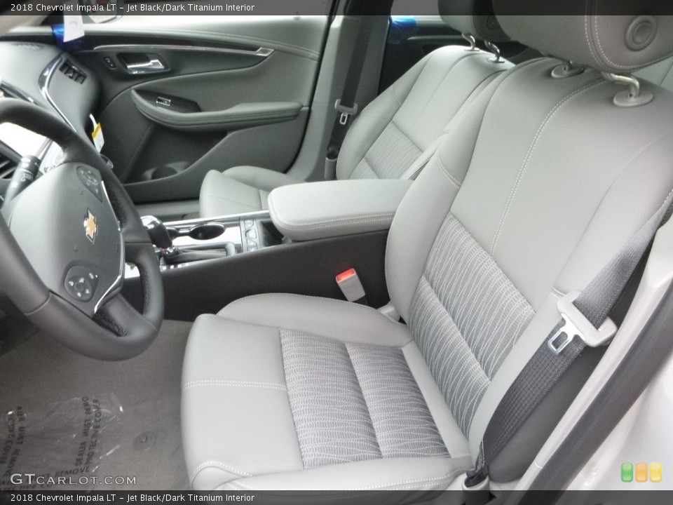 Jet Black/Dark Titanium Interior Front Seat for the 2018 Chevrolet Impala LT #121580490