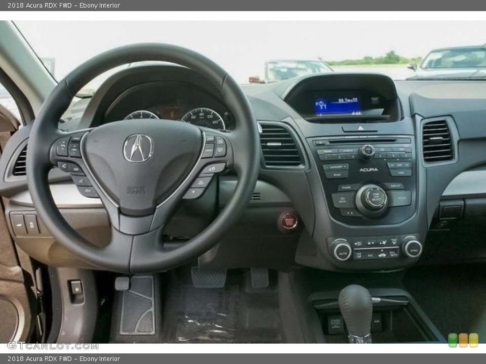 Ebony Interior Dashboard for the 2018 Acura RDX FWD #121583397