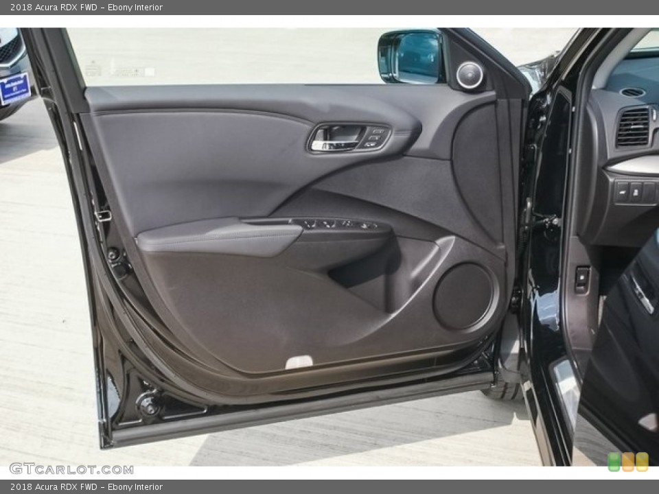 Ebony Interior Door Panel for the 2018 Acura RDX FWD #121583490