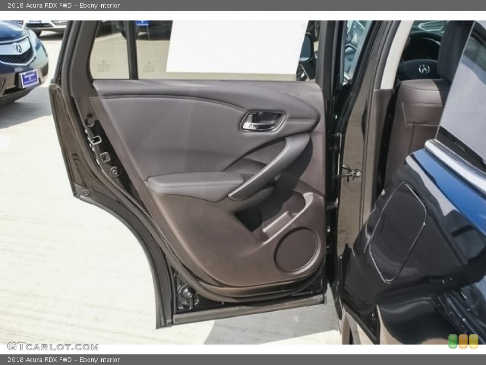Ebony Interior Door Panel for the 2018 Acura RDX FWD #121583536