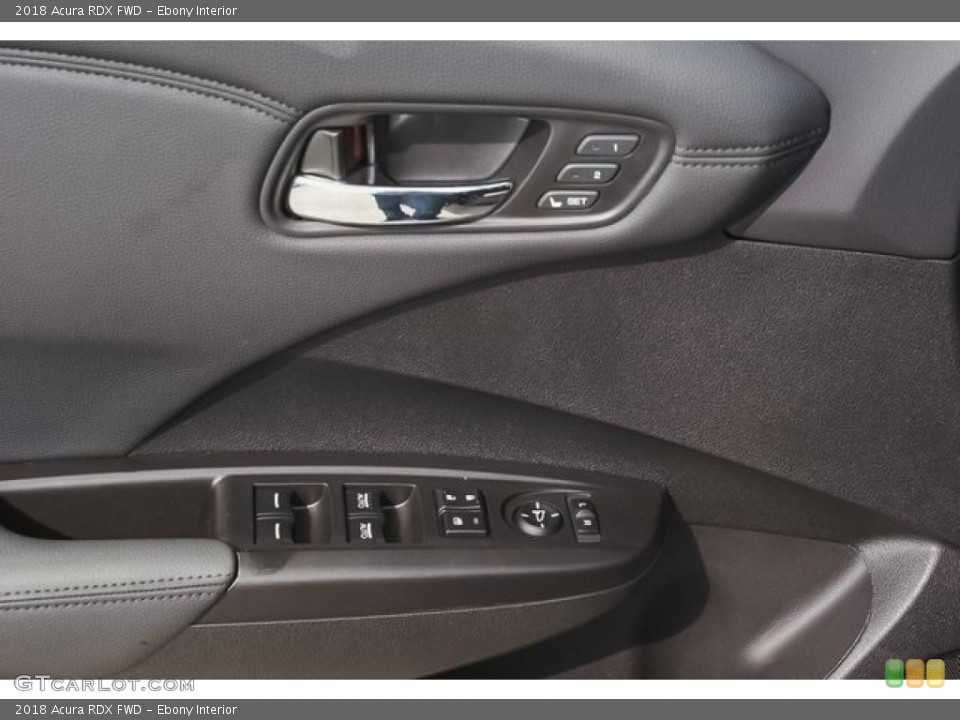 Ebony Interior Controls for the 2018 Acura RDX FWD #121583691
