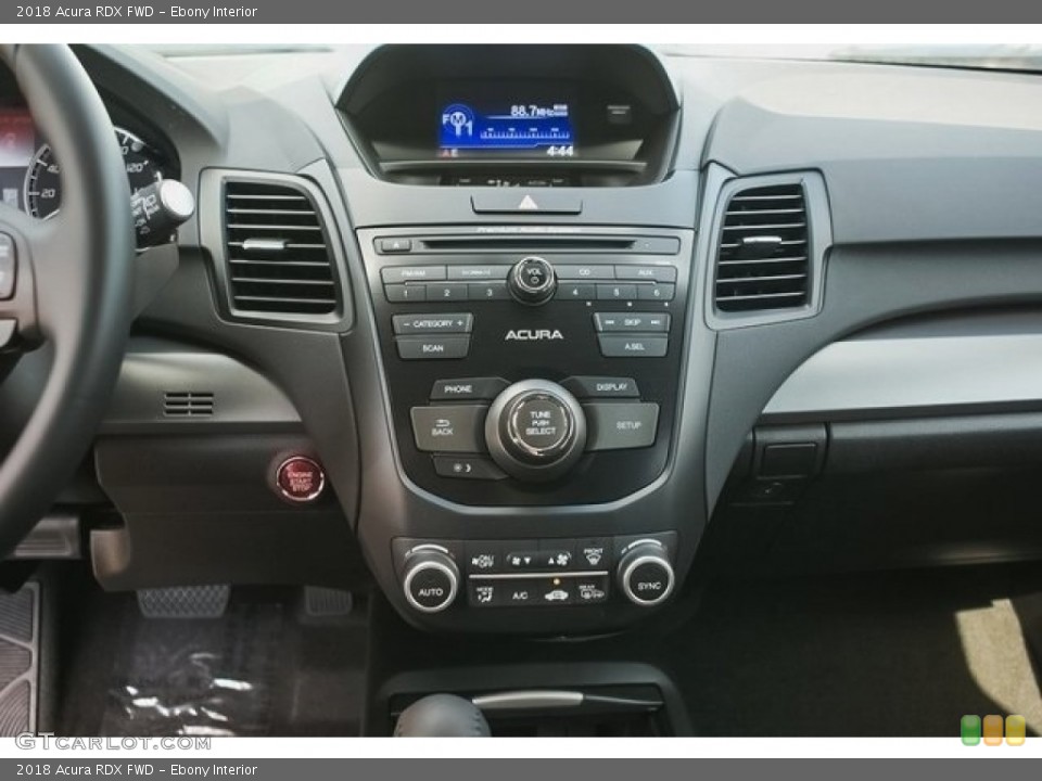 Ebony Interior Controls for the 2018 Acura RDX FWD #121583757