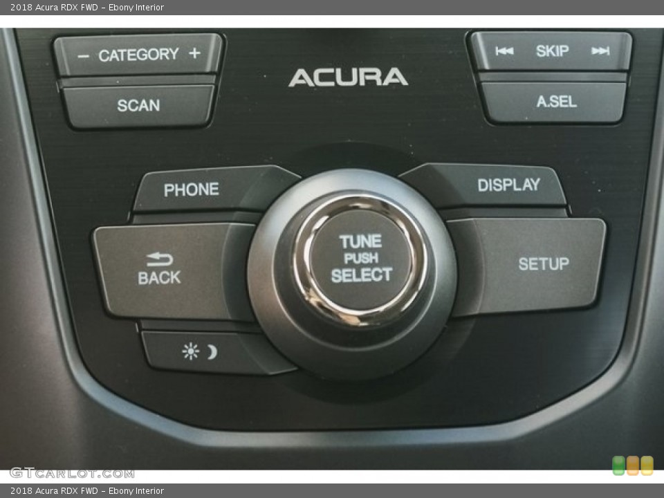 Ebony Interior Controls for the 2018 Acura RDX FWD #121583817
