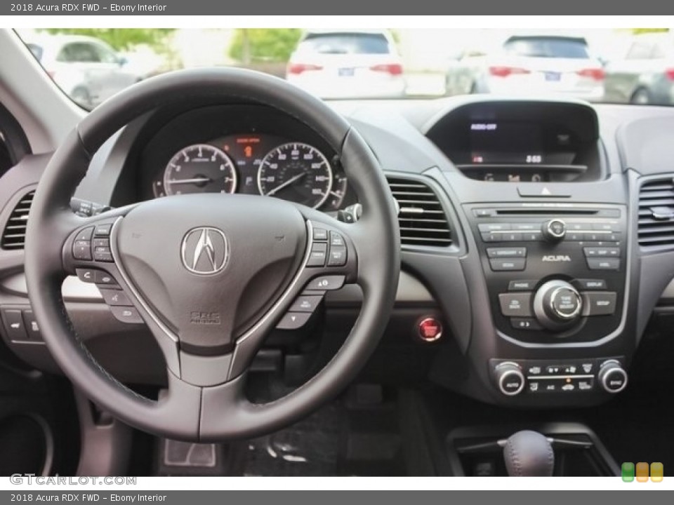 Ebony Interior Dashboard for the 2018 Acura RDX FWD #121585716