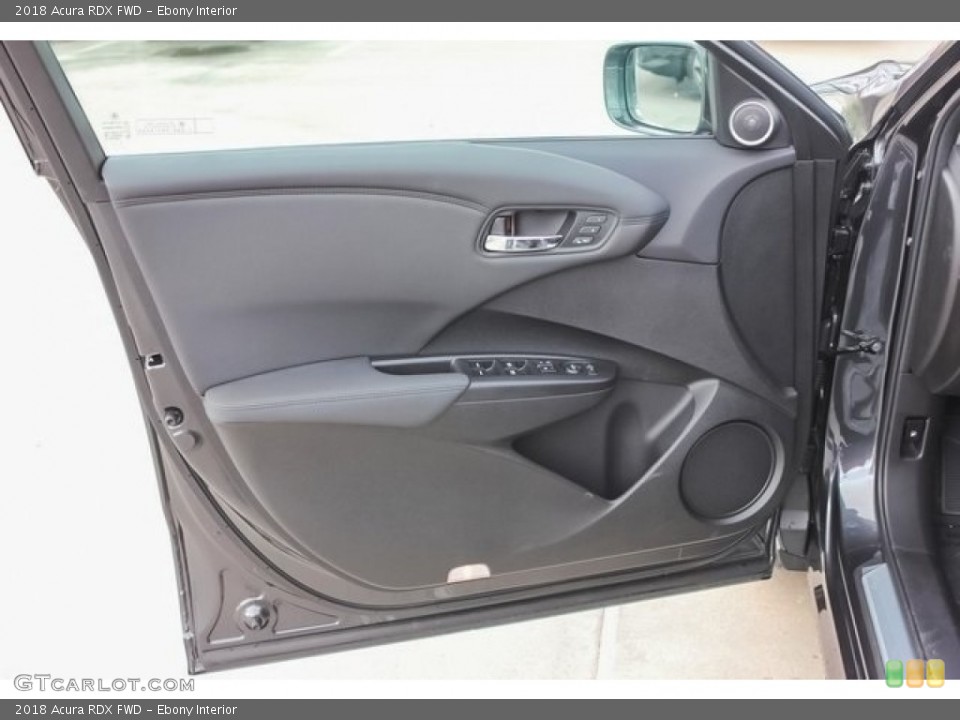 Ebony Interior Door Panel for the 2018 Acura RDX FWD #121585746