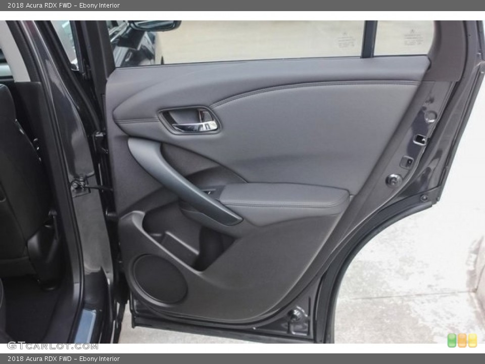 Ebony Interior Door Panel for the 2018 Acura RDX FWD #121585872