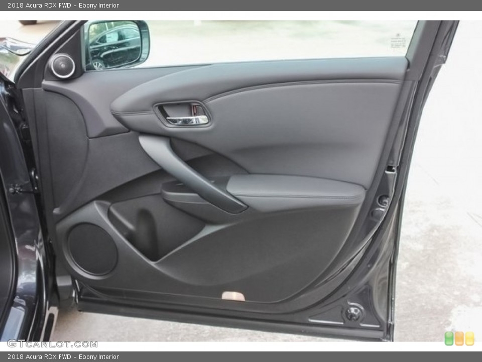 Ebony Interior Door Panel for the 2018 Acura RDX FWD #121585910