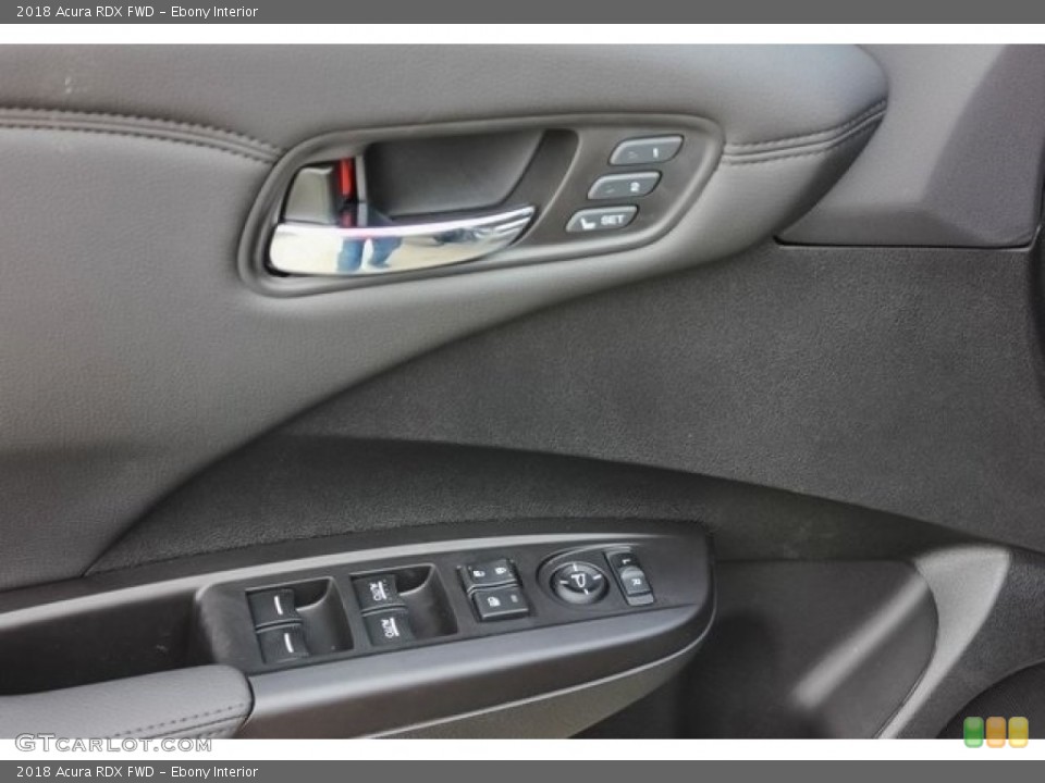 Ebony Interior Controls for the 2018 Acura RDX FWD #121585962