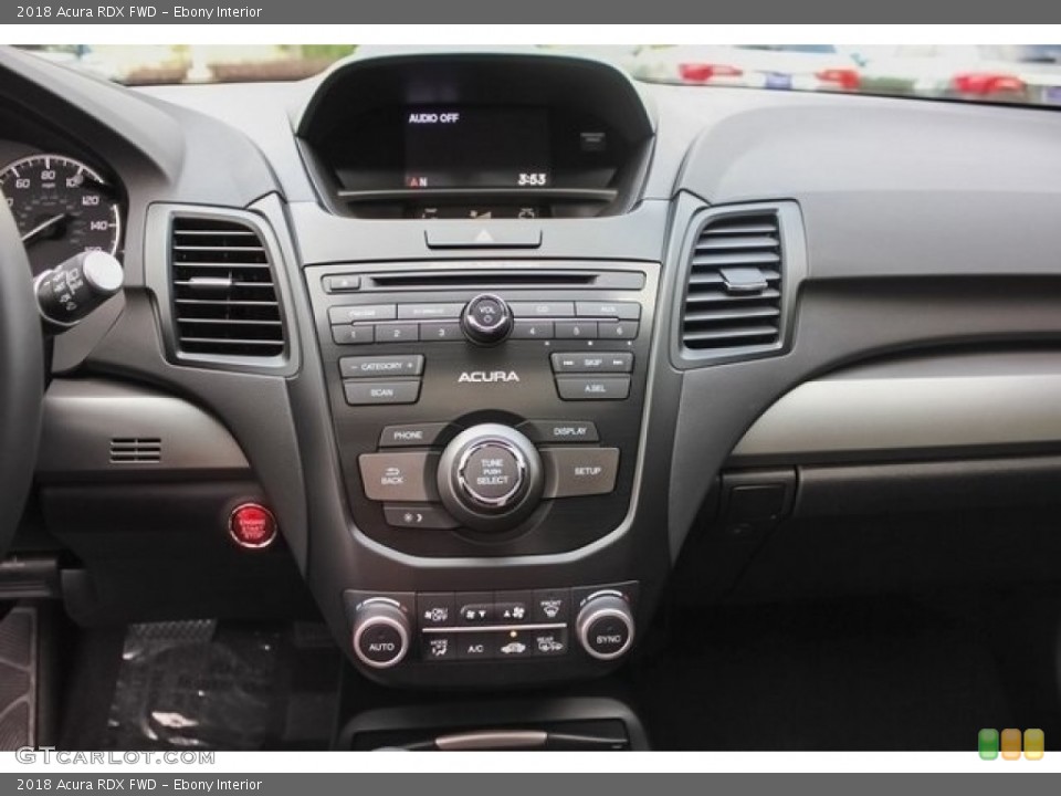 Ebony Interior Controls for the 2018 Acura RDX FWD #121586046
