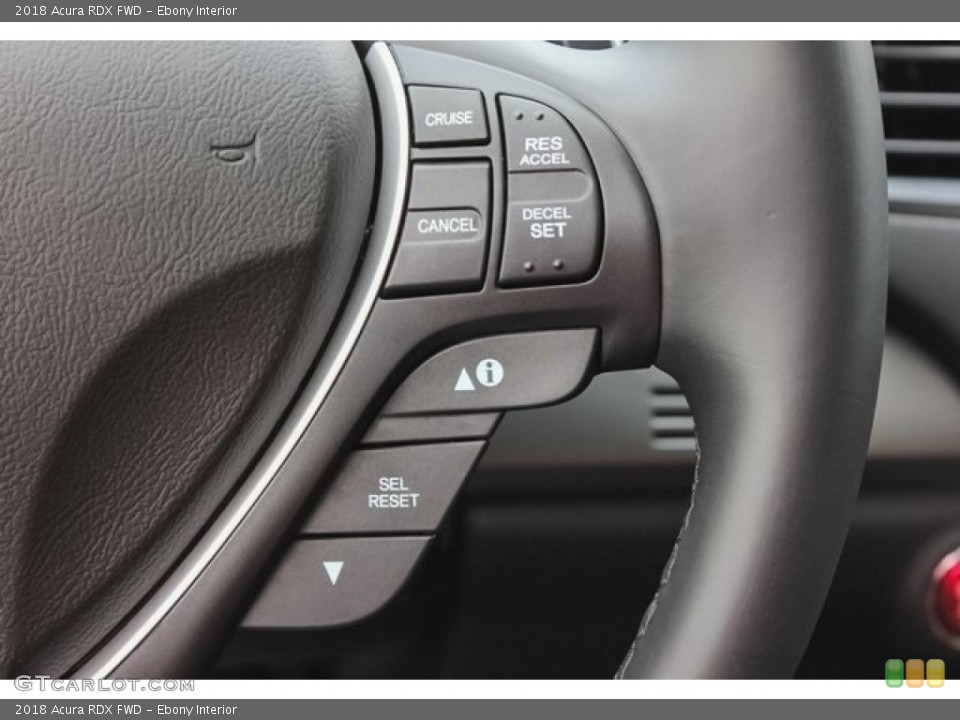 Ebony Interior Controls for the 2018 Acura RDX FWD #121586178