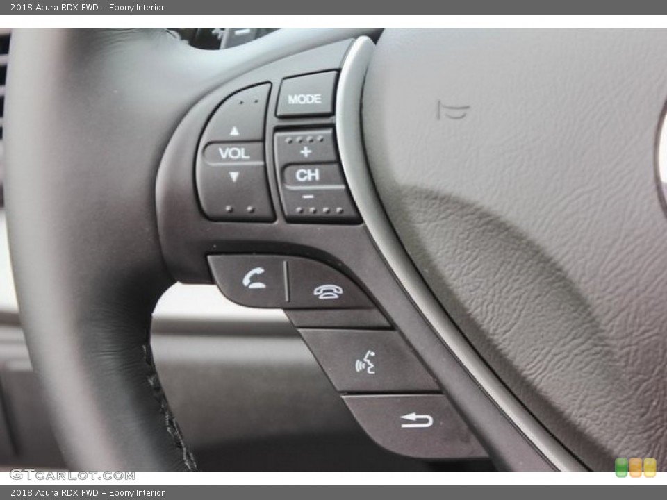 Ebony Interior Controls for the 2018 Acura RDX FWD #121586196