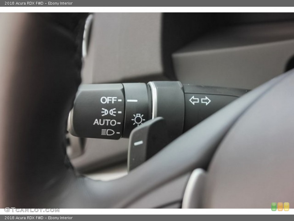 Ebony Interior Controls for the 2018 Acura RDX FWD #121586207