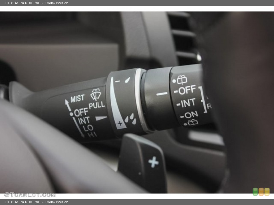 Ebony Interior Controls for the 2018 Acura RDX FWD #121586226