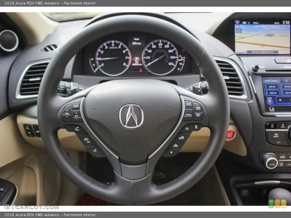 Parchment Interior Steering Wheel for the 2018 Acura RDX FWD Advance #121588472