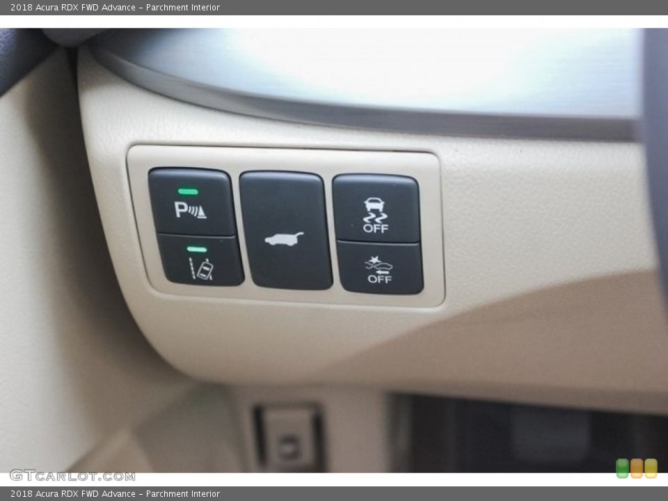 Parchment Interior Controls for the 2018 Acura RDX FWD Advance #121588551