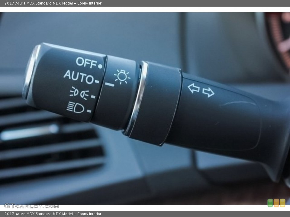 Ebony Interior Controls for the 2017 Acura MDX  #121588638