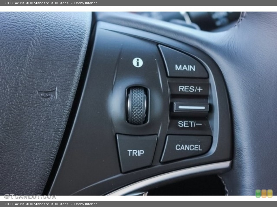 Ebony Interior Controls for the 2017 Acura MDX  #121588659
