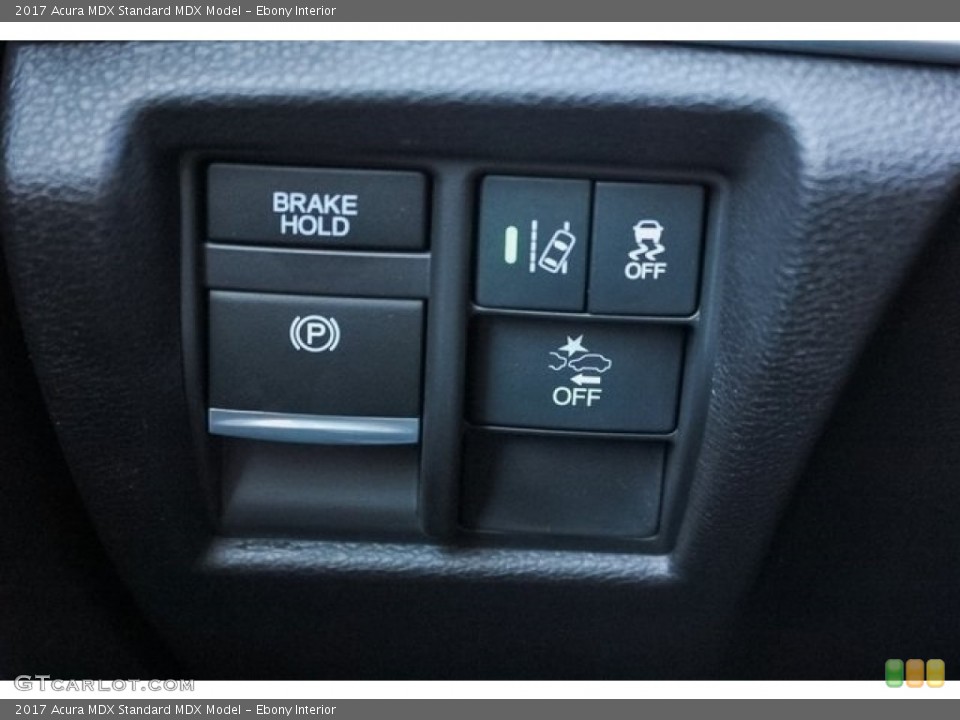 Ebony Interior Controls for the 2017 Acura MDX  #121588722