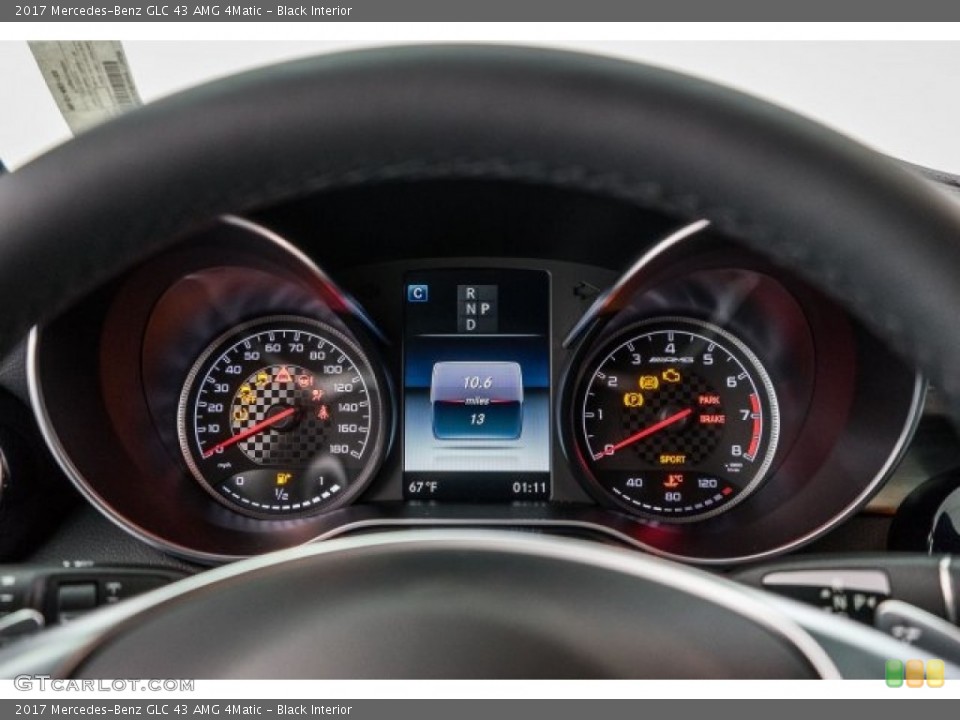 Black Interior Gauges for the 2017 Mercedes-Benz GLC 43 AMG 4Matic #121592118