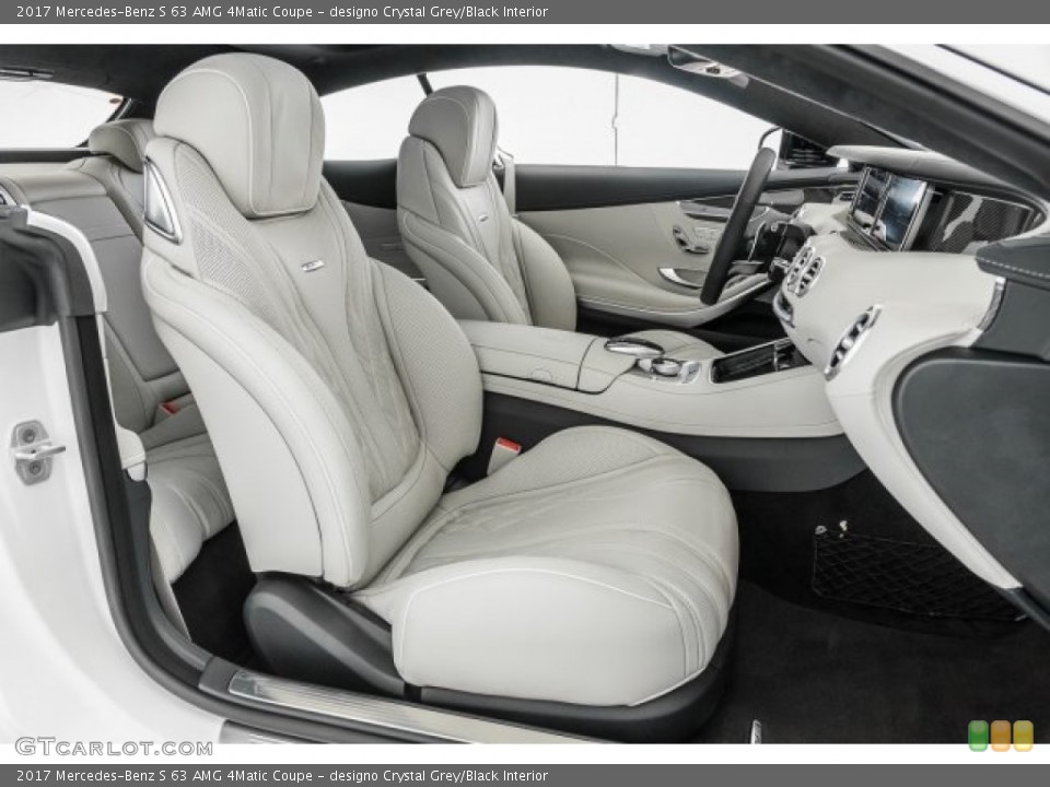 designo Crystal Grey/Black Interior Photo for the 2017 Mercedes-Benz S 63 AMG 4Matic Coupe #121600659