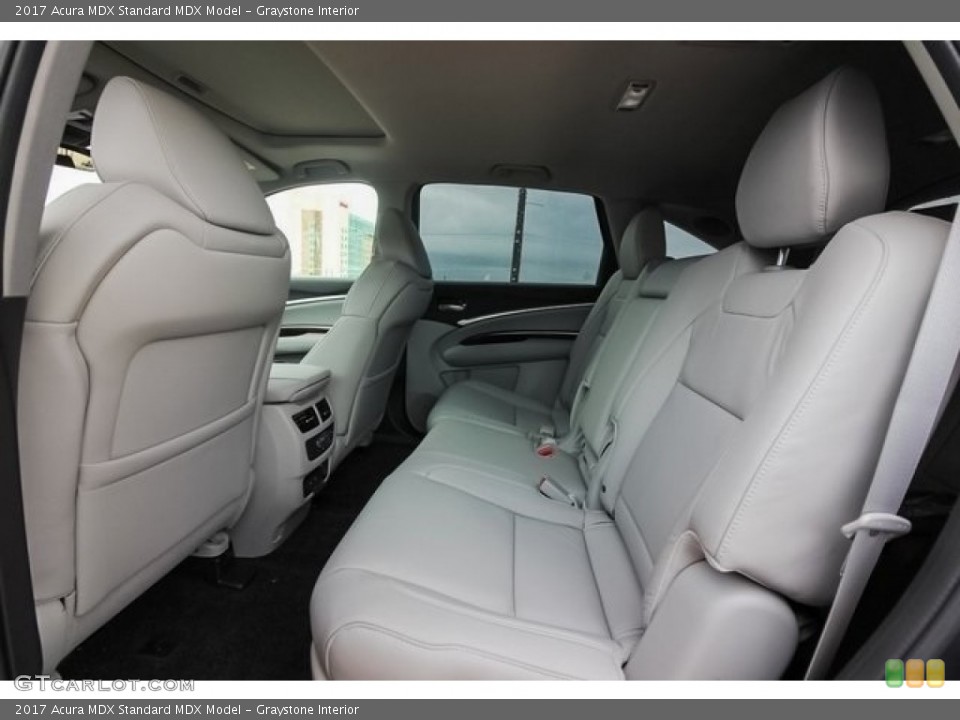 Graystone Interior Rear Seat for the 2017 Acura MDX  #121605531