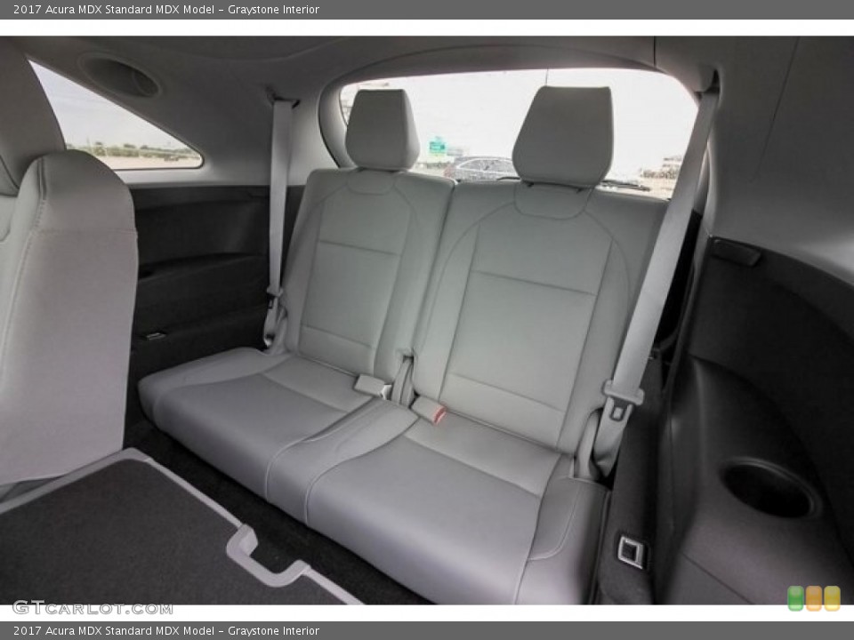 Graystone Interior Rear Seat for the 2017 Acura MDX  #121605552