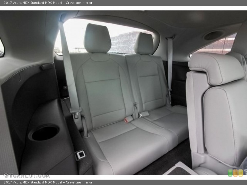 Graystone Interior Rear Seat for the 2017 Acura MDX  #121605666
