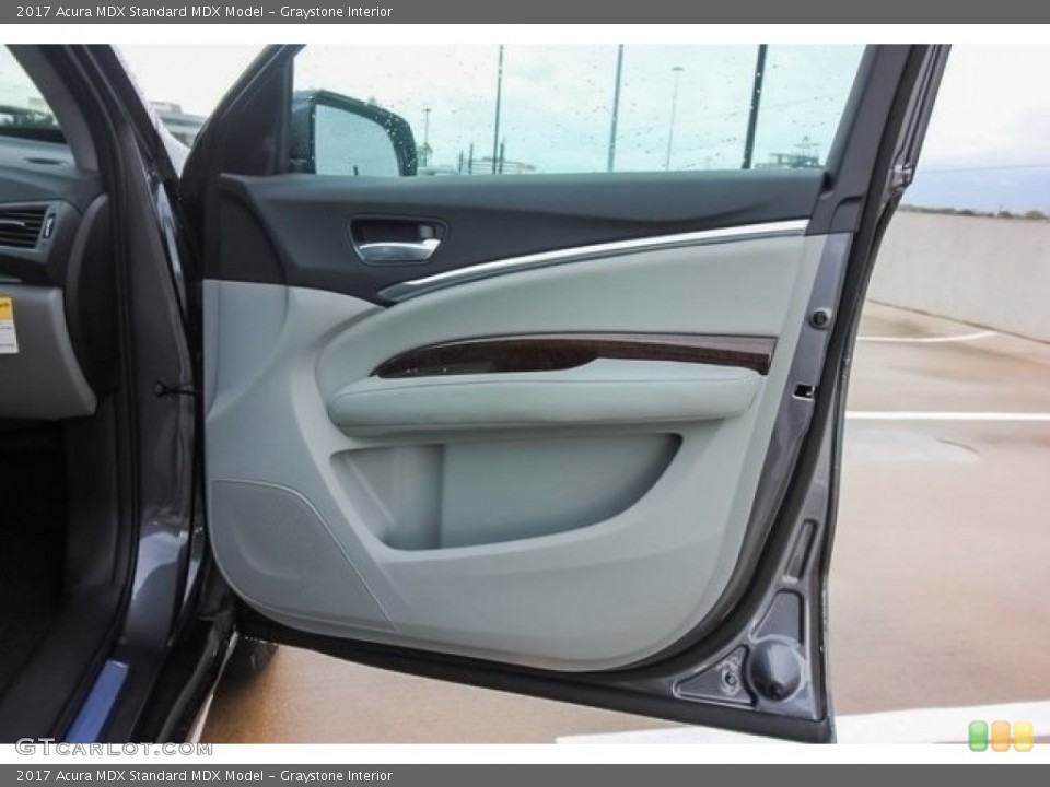 Graystone Interior Door Panel for the 2017 Acura MDX  #121605686