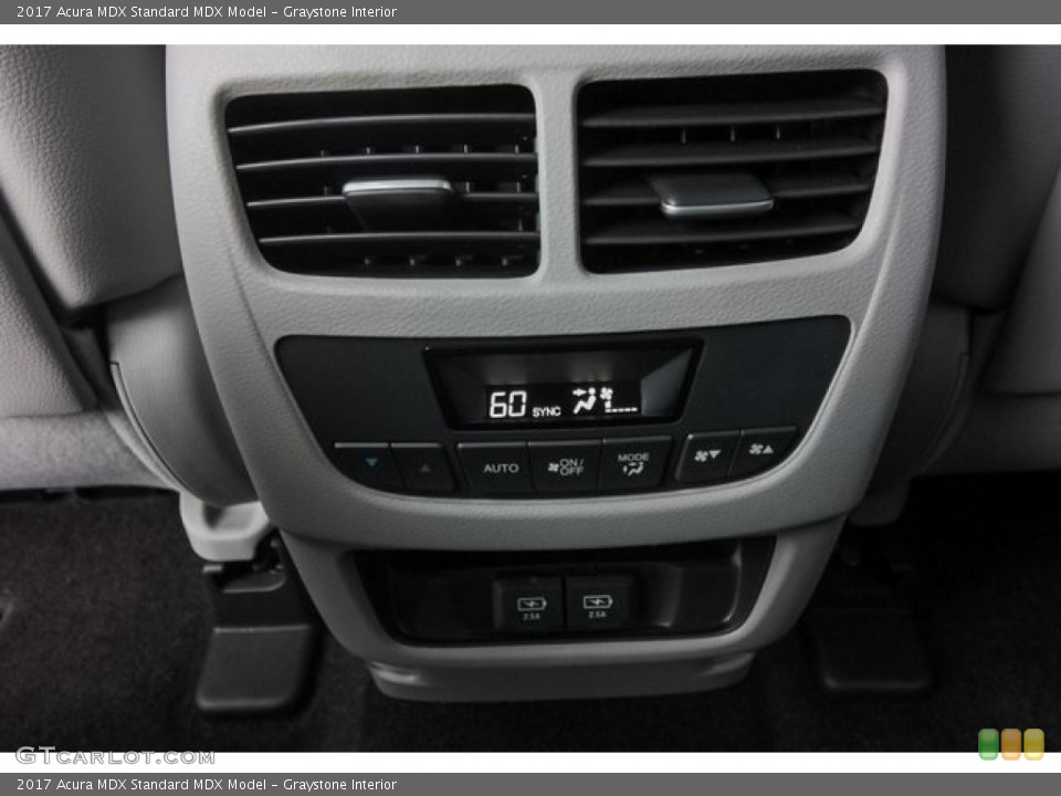 Graystone Interior Controls for the 2017 Acura MDX  #121605762