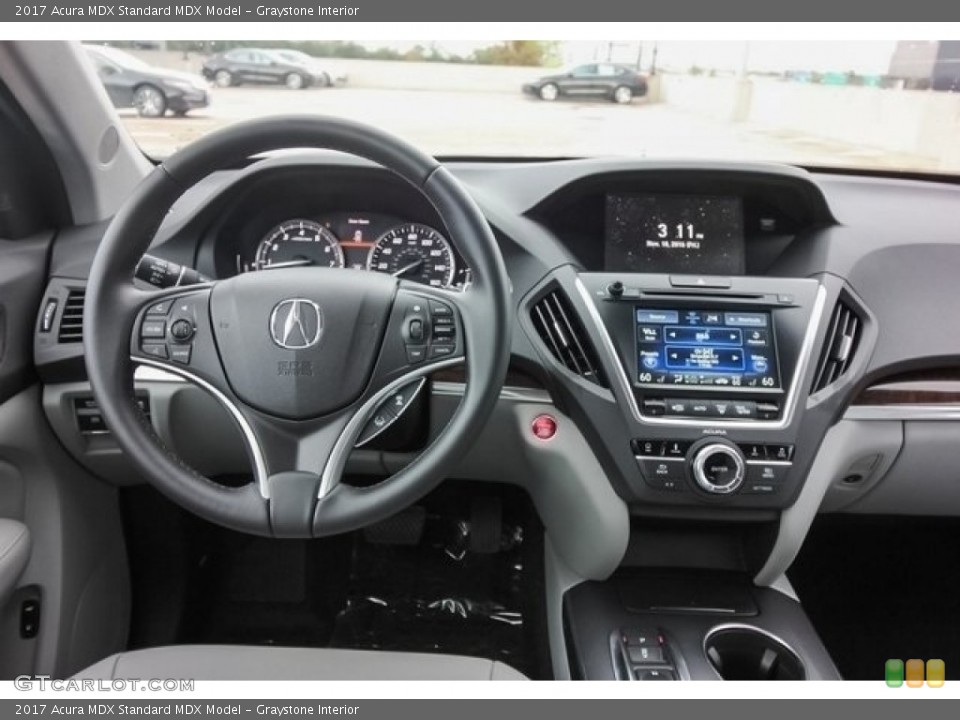 Graystone Interior Dashboard for the 2017 Acura MDX  #121605785