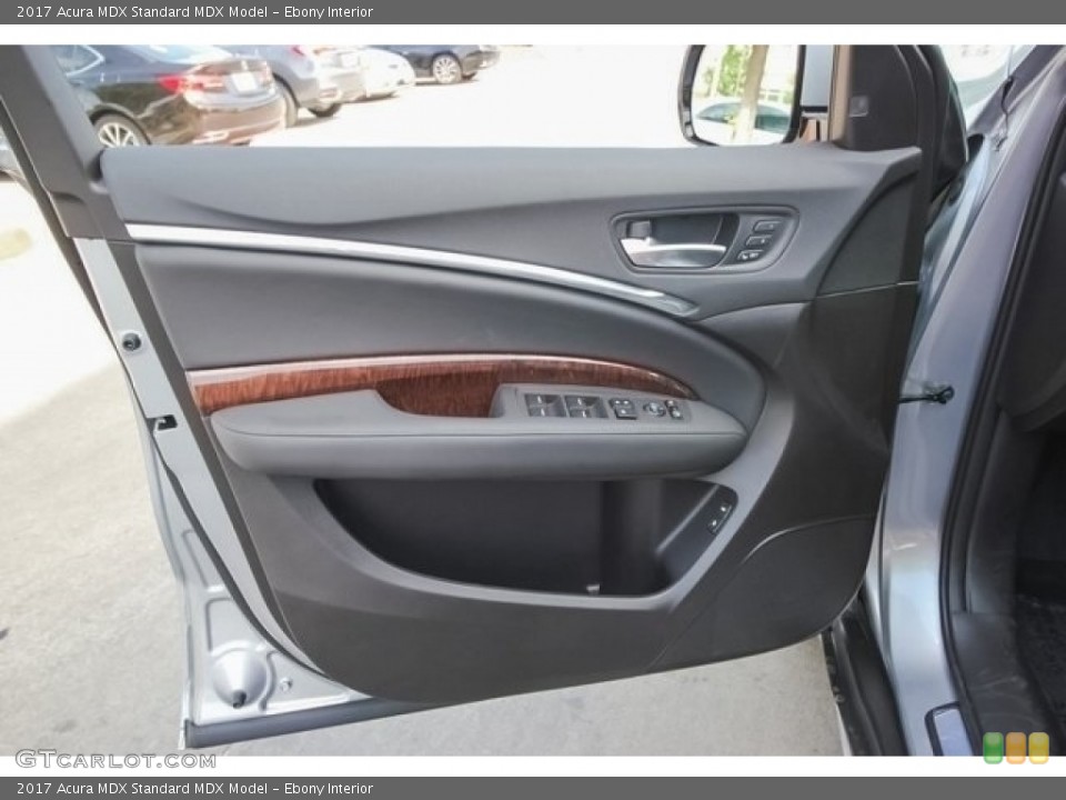 Ebony Interior Door Panel for the 2017 Acura MDX  #121605980