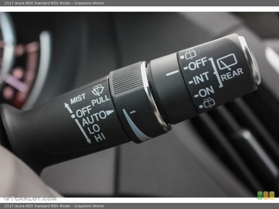Graystone Interior Controls for the 2017 Acura MDX  #121606035