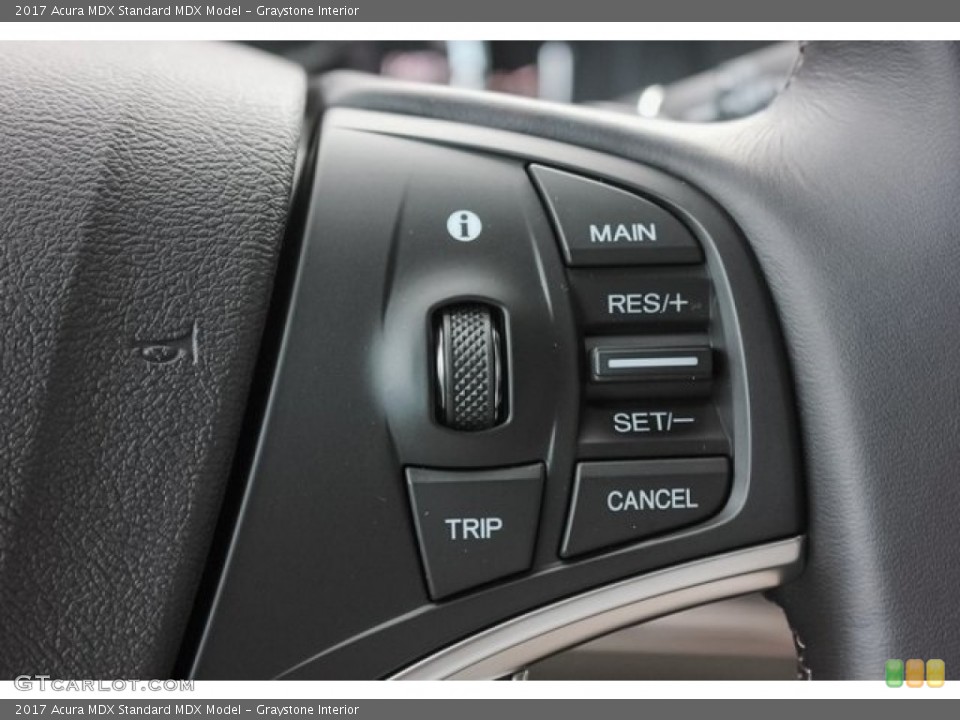 Graystone Interior Controls for the 2017 Acura MDX  #121606077