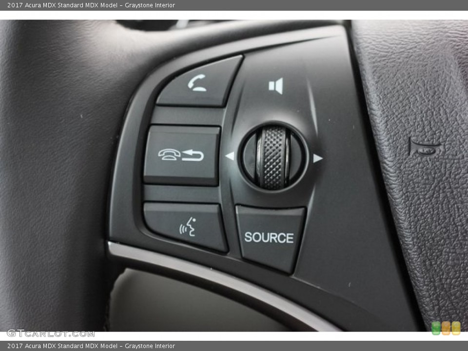 Graystone Interior Controls for the 2017 Acura MDX  #121606116