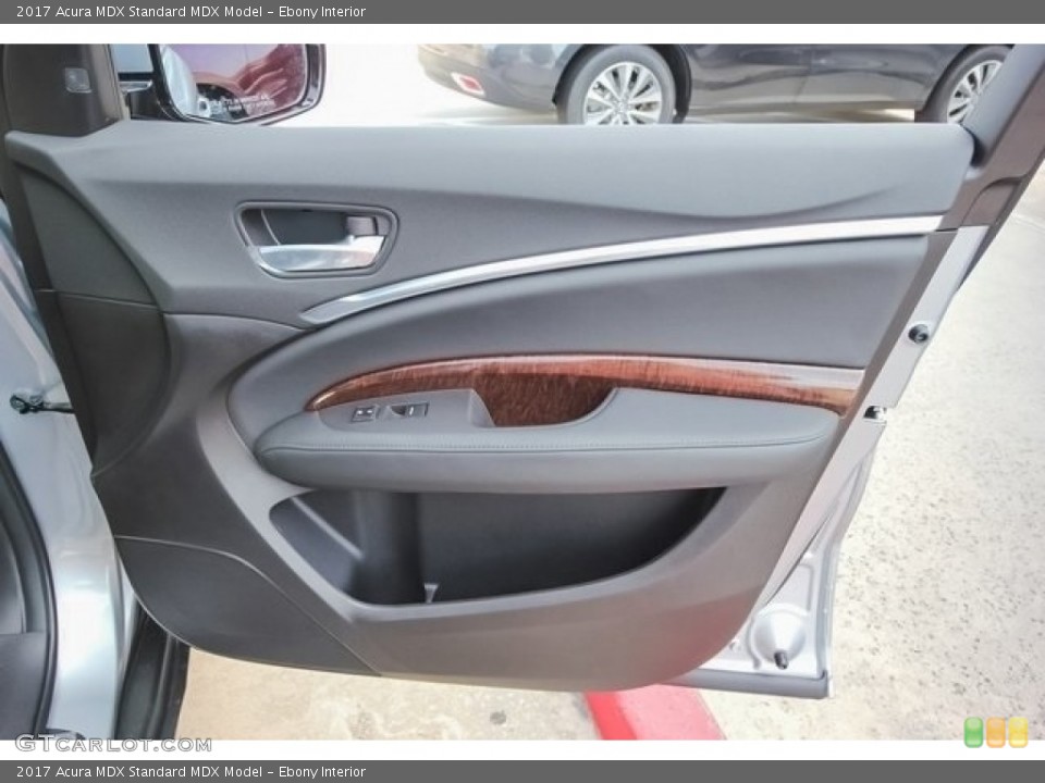 Ebony Interior Door Panel for the 2017 Acura MDX  #121606145