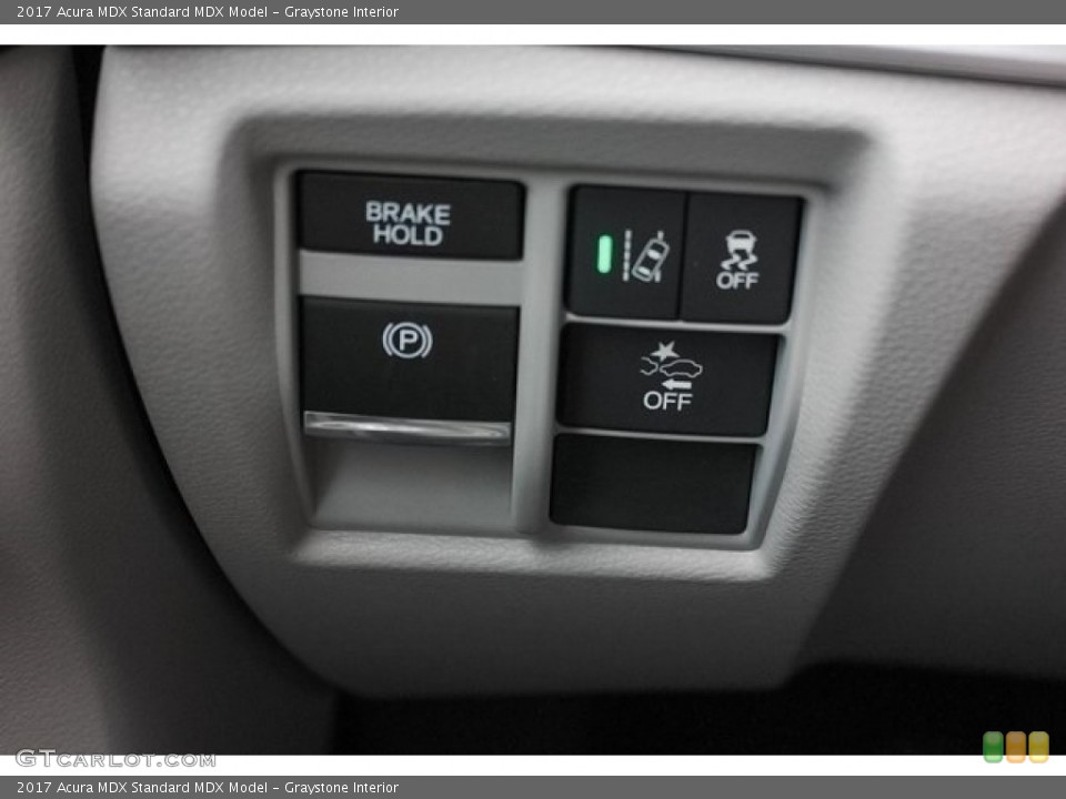 Graystone Interior Controls for the 2017 Acura MDX  #121606160