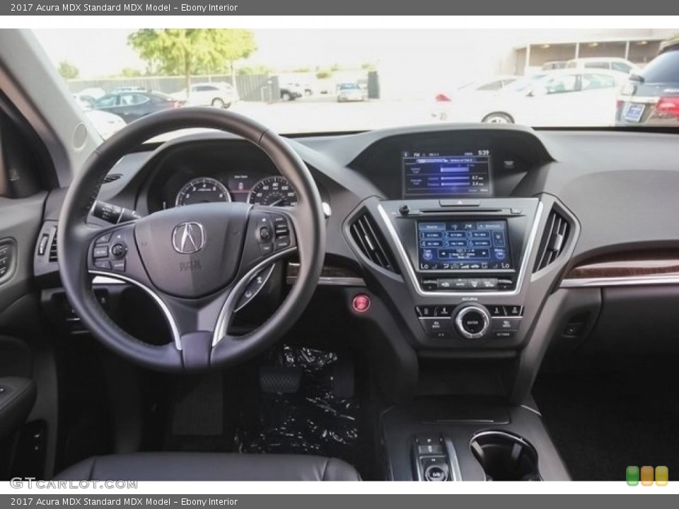 Ebony Interior Dashboard for the 2017 Acura MDX  #121606211
