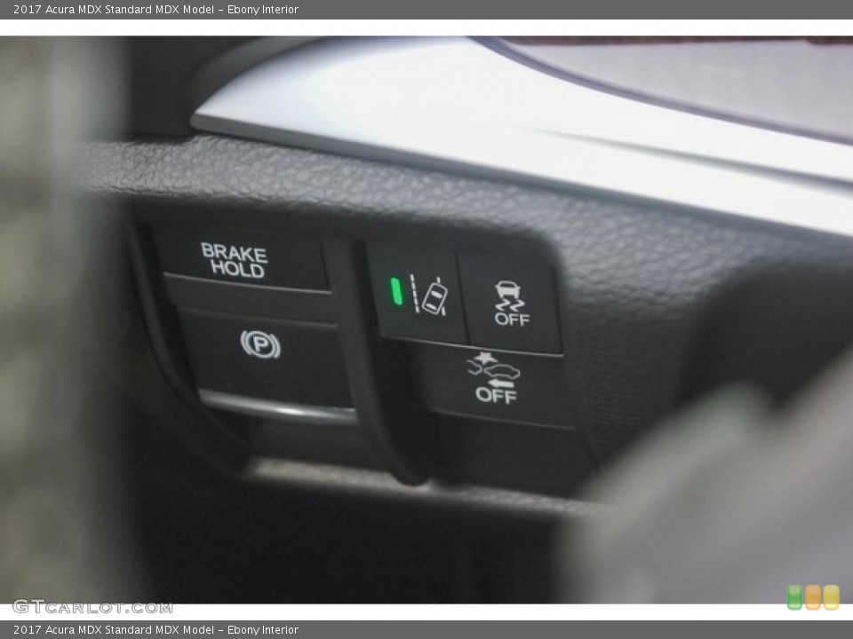 Ebony Interior Controls for the 2017 Acura MDX  #121606446