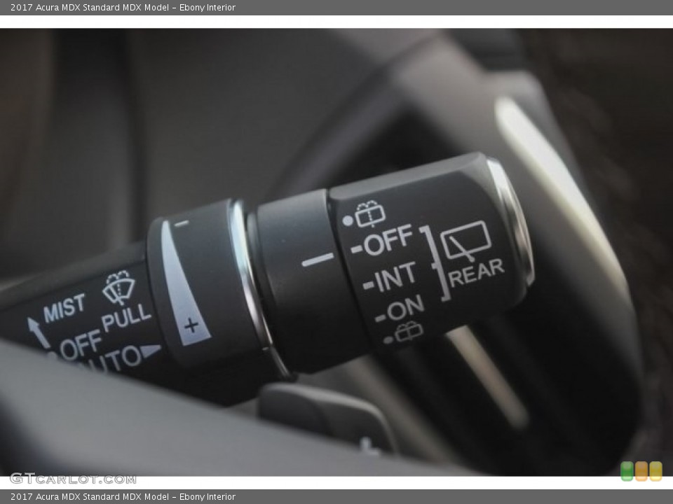 Ebony Interior Controls for the 2017 Acura MDX  #121606469