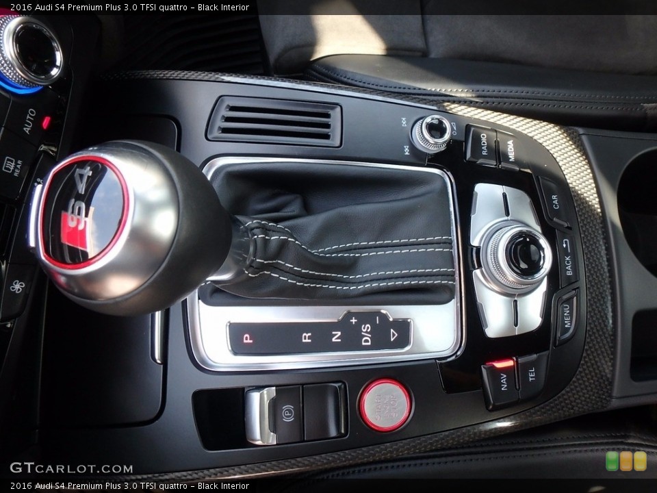 Black Interior Transmission for the 2016 Audi S4 Premium Plus 3.0 TFSI quattro #121611611