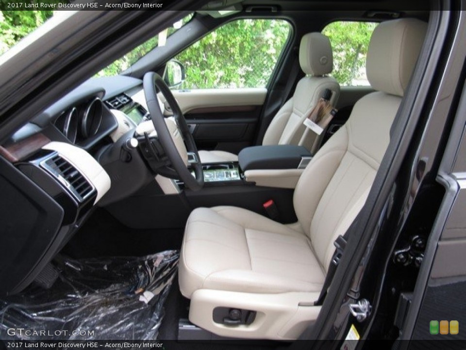 Acorn/Ebony Interior Photo for the 2017 Land Rover Discovery HSE #121616688