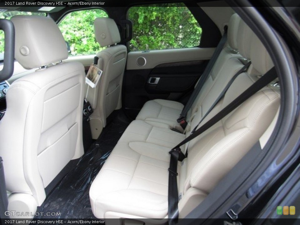 Acorn/Ebony Interior Rear Seat for the 2017 Land Rover Discovery HSE #121616719