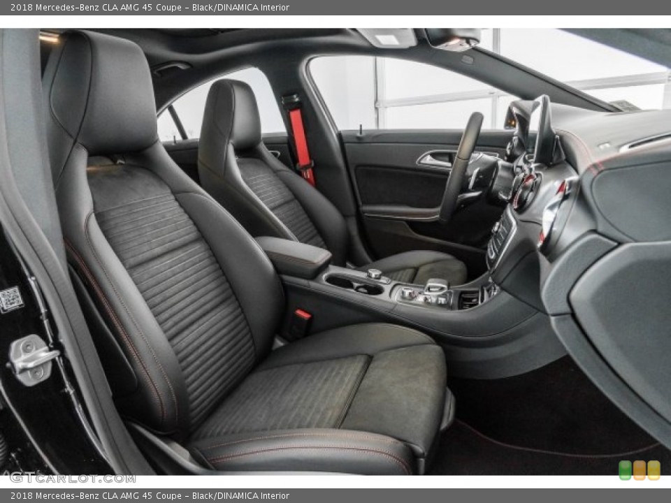 Black/DINAMICA 2018 Mercedes-Benz CLA Interiors