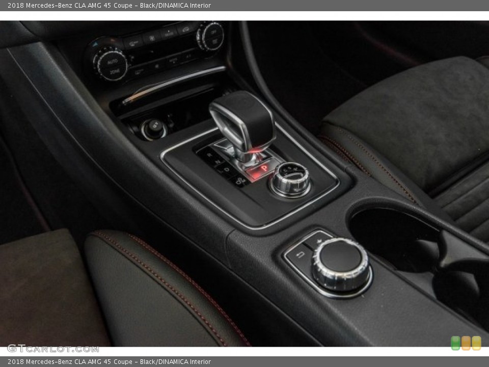 Black/DINAMICA Interior Transmission for the 2018 Mercedes-Benz CLA AMG 45 Coupe #121620549