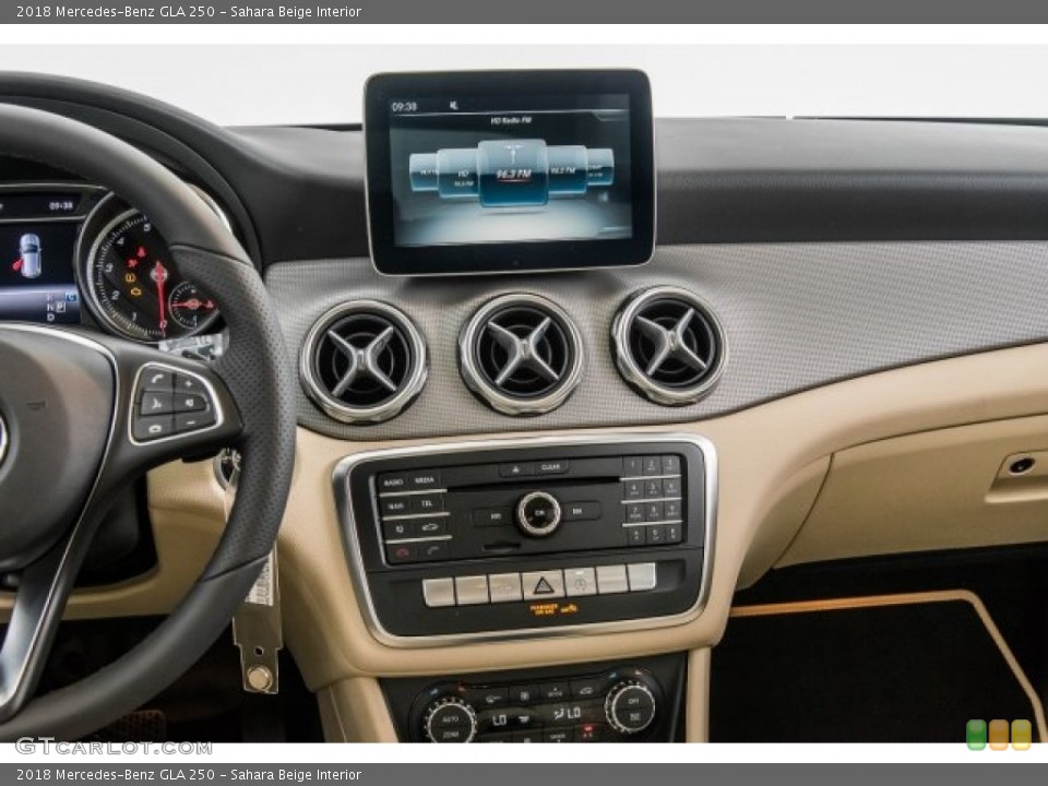 Sahara Beige Interior Controls for the 2018 Mercedes-Benz GLA 250 #121621178