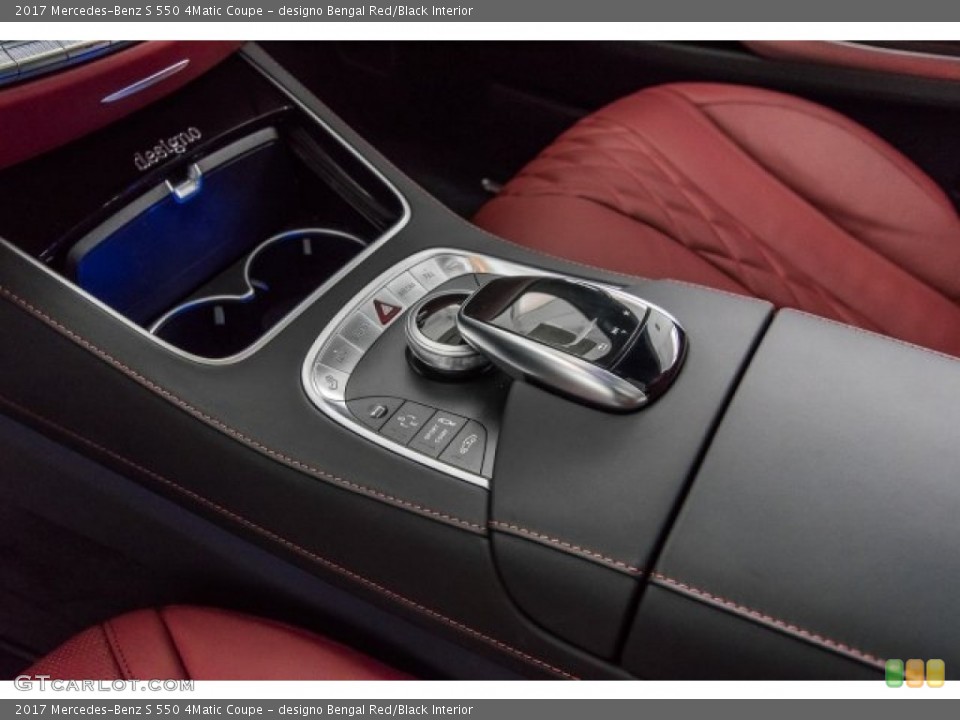 designo Bengal Red/Black Interior Transmission for the 2017 Mercedes-Benz S 550 4Matic Coupe #121627698