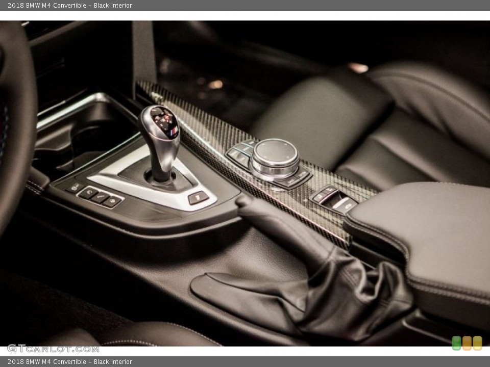 Black Interior Transmission for the 2018 BMW M4 Convertible #121641906