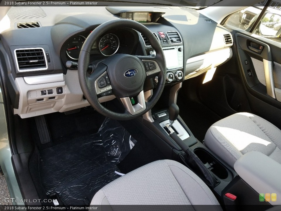 Platinum Interior Front Seat for the 2018 Subaru Forester 2.5i Premium #121650402