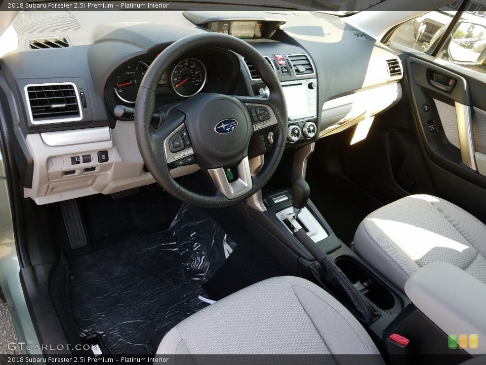 Platinum Interior Front Seat for the 2018 Subaru Forester 2.5i Premium #121650405