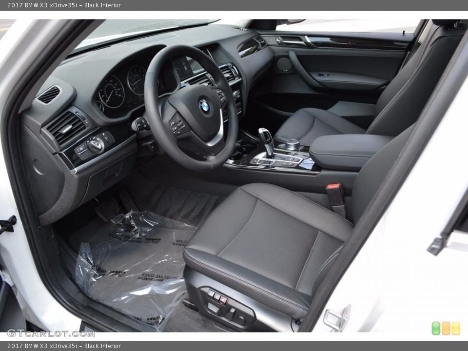 Black Interior Photo for the 2017 BMW X3 xDrive35i #121689872